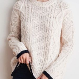 Velvet By Graham & Spencer Joan Sweater In Milk Size Small